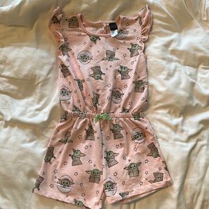 Star Wars girls romper